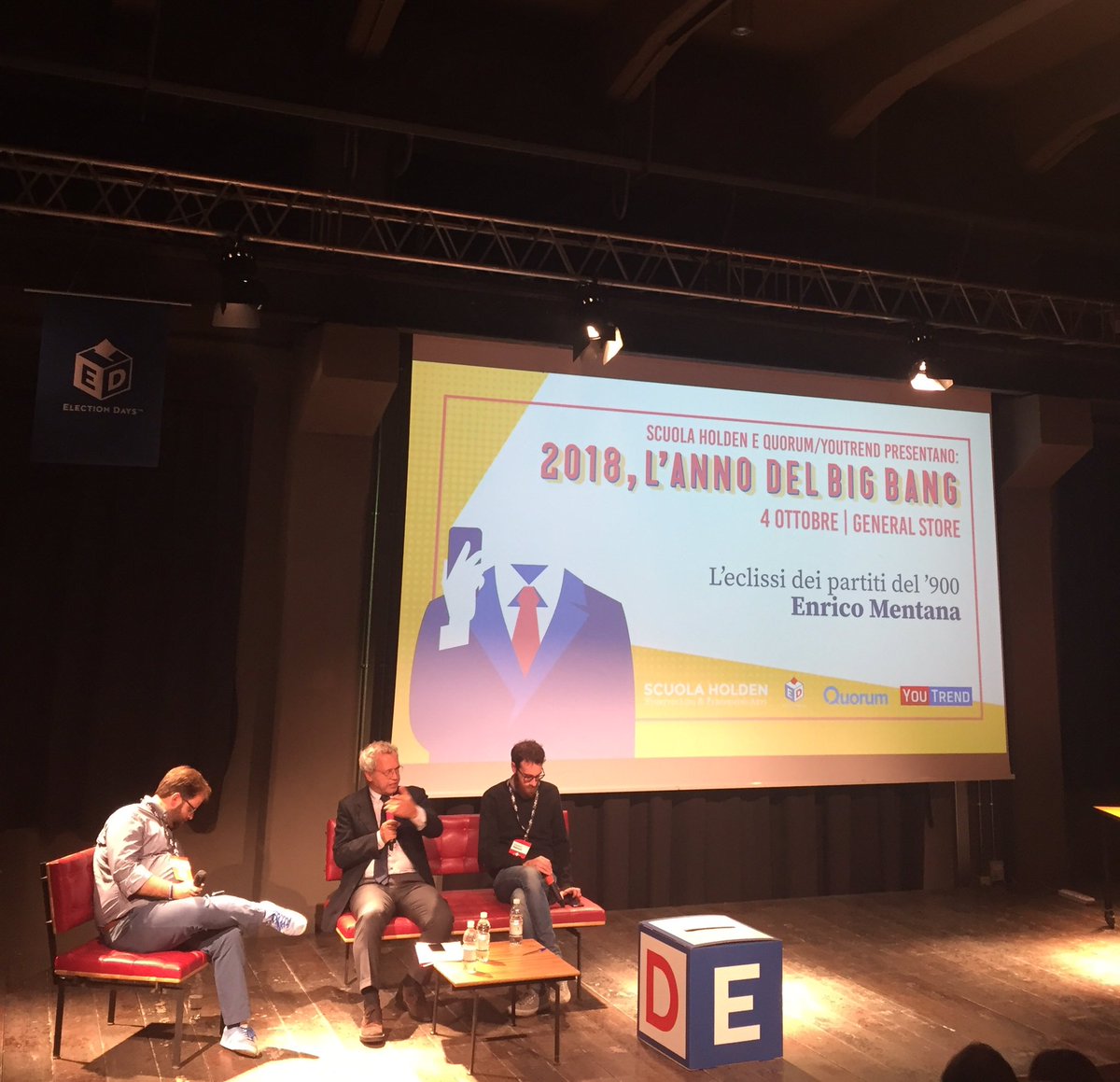 FZiglioli's tweet photo. Election Days
@EnricoMentana @giodiamanti @lorepregliasco
#ED2018 https://t.co/CZuMR34CLW