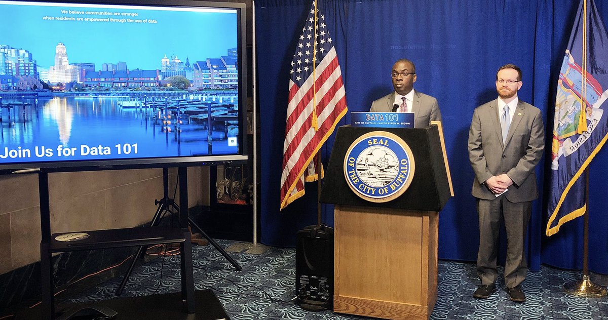 MayorByronBrown's tweet photo. I’m proud to announce the next phase of my Open Data Initiative: Data 101. The free 4-week course will teach residents how to use information from the Open Data Portal. My goal is for residents to be able to use this data to help enact positive change in our community! https://t.co/n8XZIqnboI