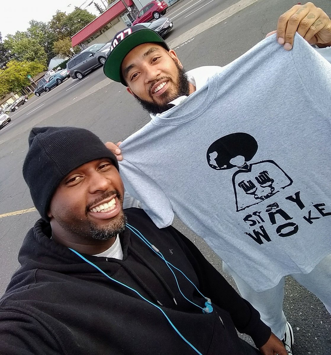 Lib_Lit's tweet photo. New #LibLit t-shirts are here with original artwork!!! Come to our birthday party this Sunday at @YaleUnion or DM to order one. #StayWoke https://t.co/S20hrJqtfL