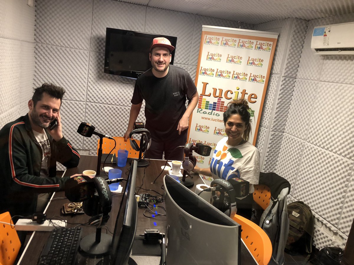 Hoy graban <a href="/connieballarini/">Connie Ballarini</a> y <a href="/fedesimonetti/">Federico Simonetti</a> un nuevo podcast de #comedybuddy de <a href="/pipabarbato/">pipa</a> #podcast #comedia #lucite #radio #online