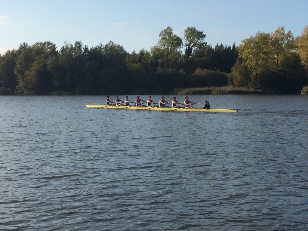 KSCBC's tweet photo. Kings Eight paddling before racing at Le DefiSeine @Rouen on Saturday #LeDefiSeine @AvironCnarouen @FFAviron https://t.co/8H4ntyGPHp