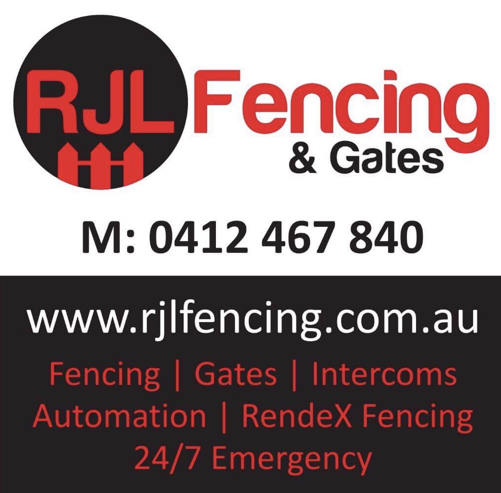 On the eve of round 1 we are pleased to announce RJL Fencing &amp; Gates have jumped onboard as a sponsor, if you or anyone know are in need of a new fence or gate RJL are the people to call