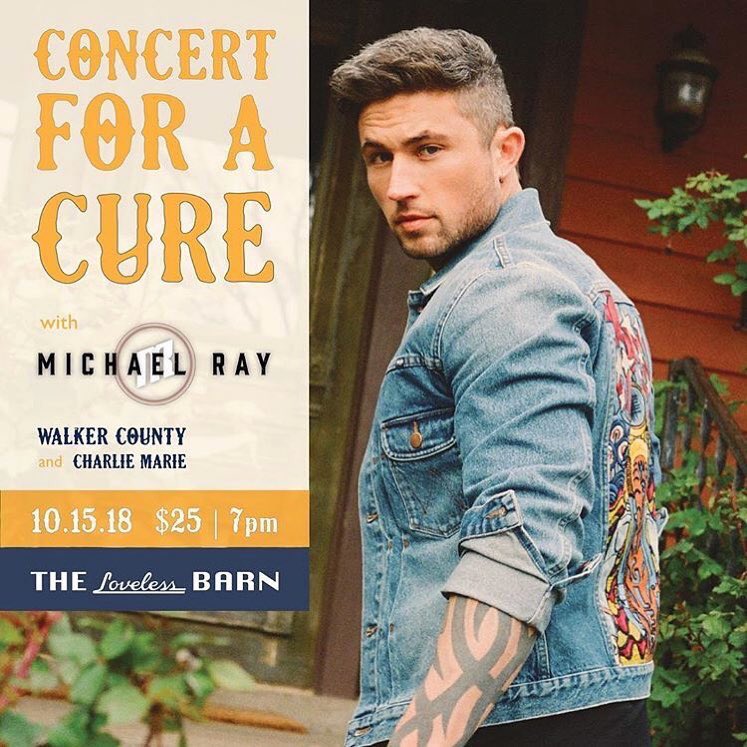 Charlie_Horsie's tweet image. Excited to be part of such a great cause!!! Tickets are on sale now 💛 @LovelessCafe #nashville #concertforacure