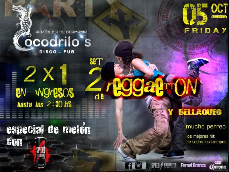 CocodrilosPub's tweet photo. RE RE RE Reggaeton ๐บ๐ estamos a casi nada
Viernes con estilo ๐ BELLAQUEO & REGGAETON
ENTRADA 2x1 hasta 2:30 HS ๐๐
โก๏ธPromociones de #MelonConSpeed
โก๏ธCOMBIS entradas FREE
MENCIONA A tus Amigos, Dale RT dale Like ๐ https://t.co/ntsXUy3Gf1