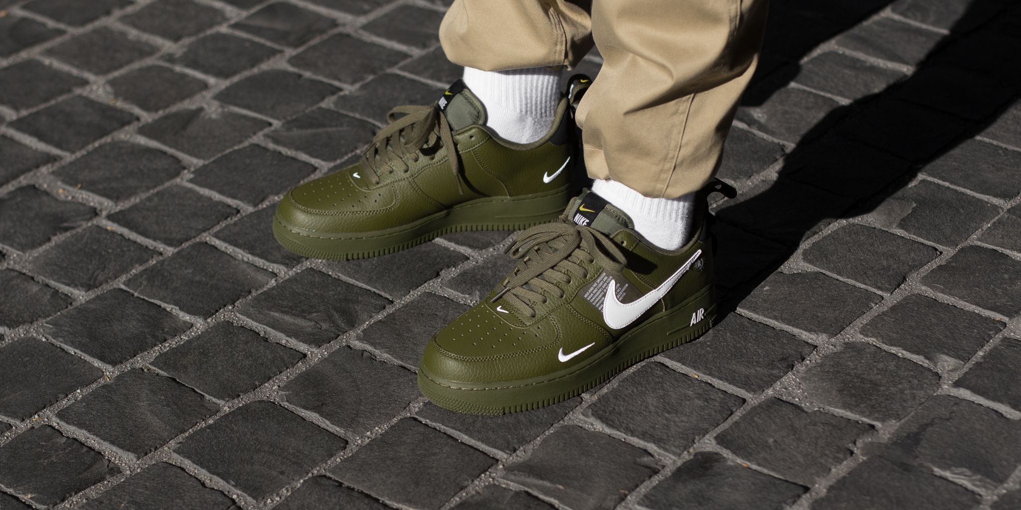 olive green utility air force 1