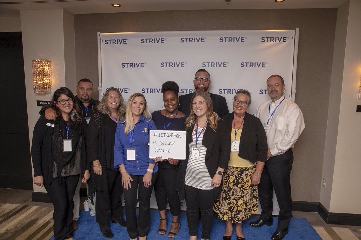 STRIVEINTL's tweet photo. It’s been a week since the STRIVE family was in DC together! We love our affiliates and are proud of the work STRIVE does across the country. #OneStrive #istrivefor https://t.co/TUYKiIXKL1