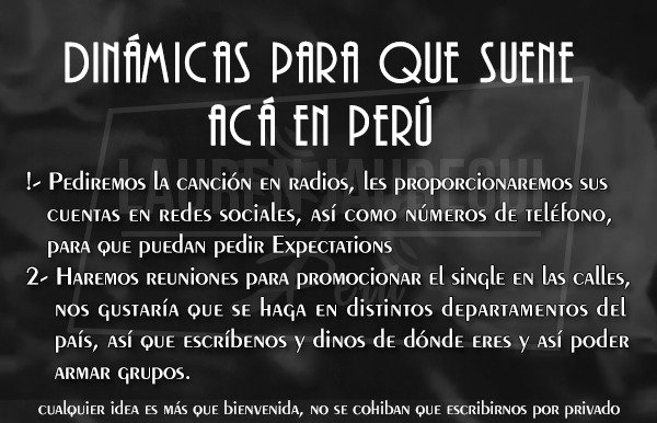 LaurenMJPeru's tweet photo. DINÁMICAS

#Expectations101218
#ExpectationsPeru https://t.co/fsiS9Ke6GL