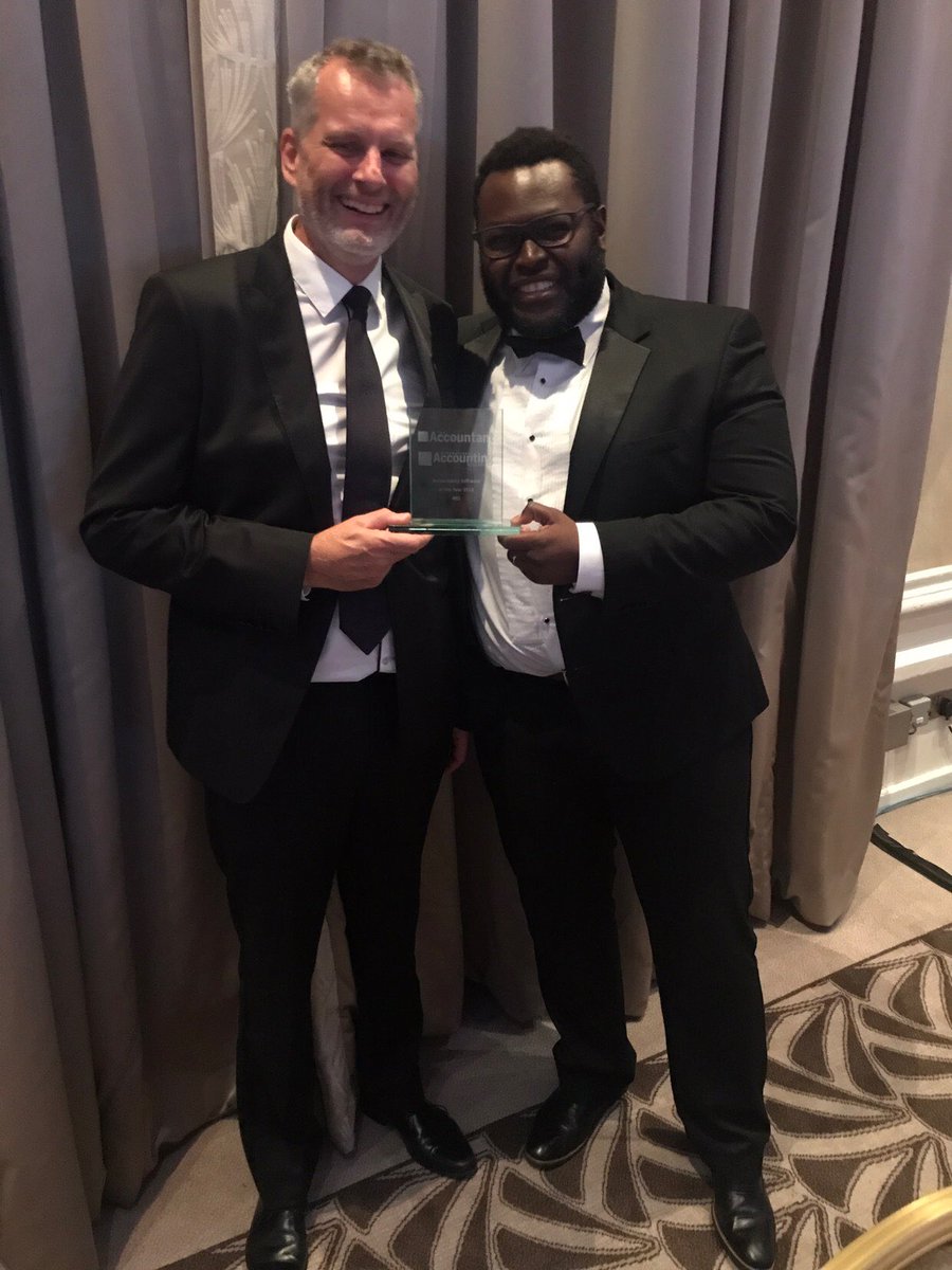 We're very proud and delighted tonight to say that we've just won the Accountancy Software of the Year at The Digital Accountancy Forum &amp; Awards 2018. Thanks so much for this fantastic accolade! #daf18