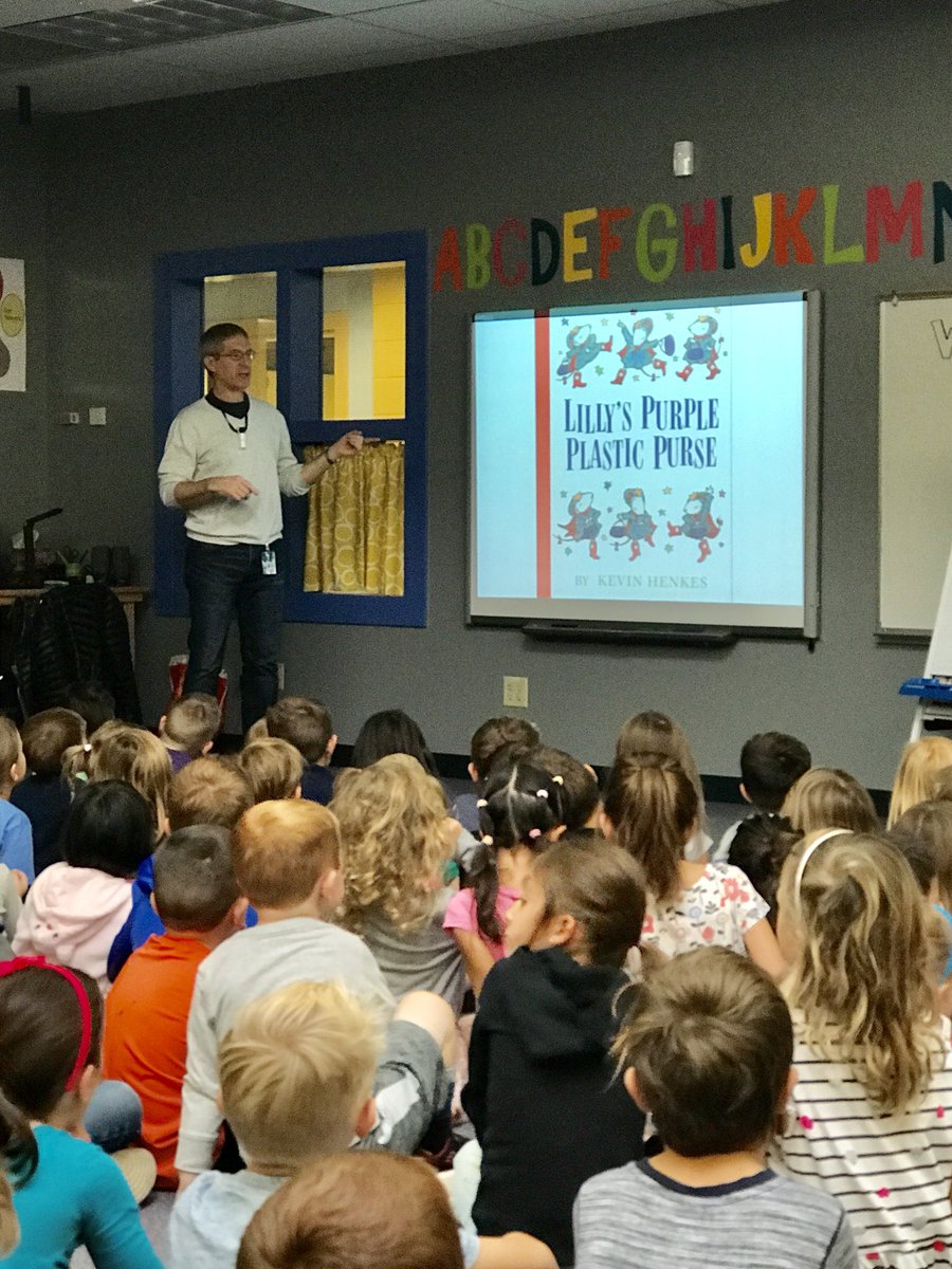 soaringin2nd's tweet image. Kevin Henkes visted Rooney Ranch today! He talked to us about coming up with ideas, his writing process and being an illustrator. @kevinhenkes #rooneyranch @JeffcoSchoolsCo @RoaryRR