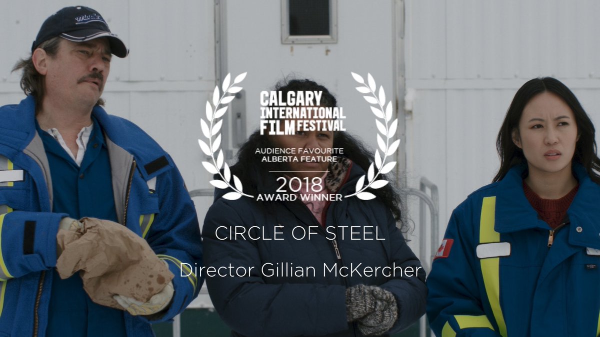 CIFFcalgary's tweet photo. Announcing the 2018 #calgaryfilm Audience Favourite, Alberta Feature: CIRCLE OF STEEL directed by Gillian McKercher. @GMcKercher @KinoSumProd #CircleOfSteel https://t.co/XLiq3i40cL