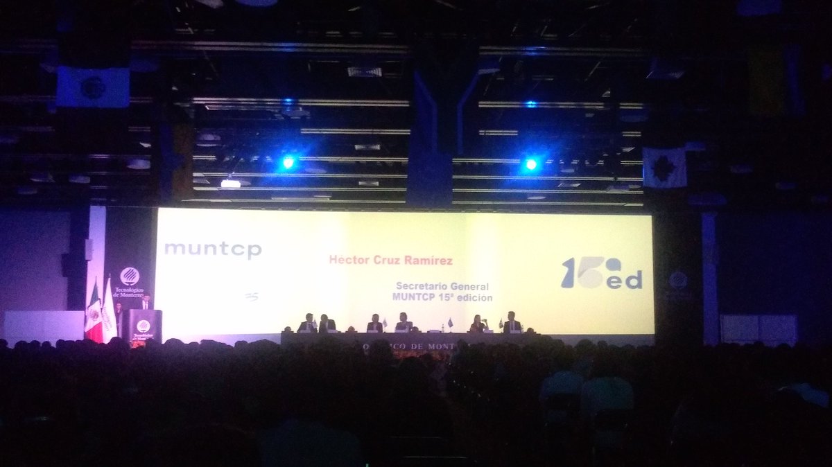 mrr_2010's tweet photo. Héctor Cruz, Secretario General de MUNTCP #muntcp2018 https://t.co/dQnGUf9o2q