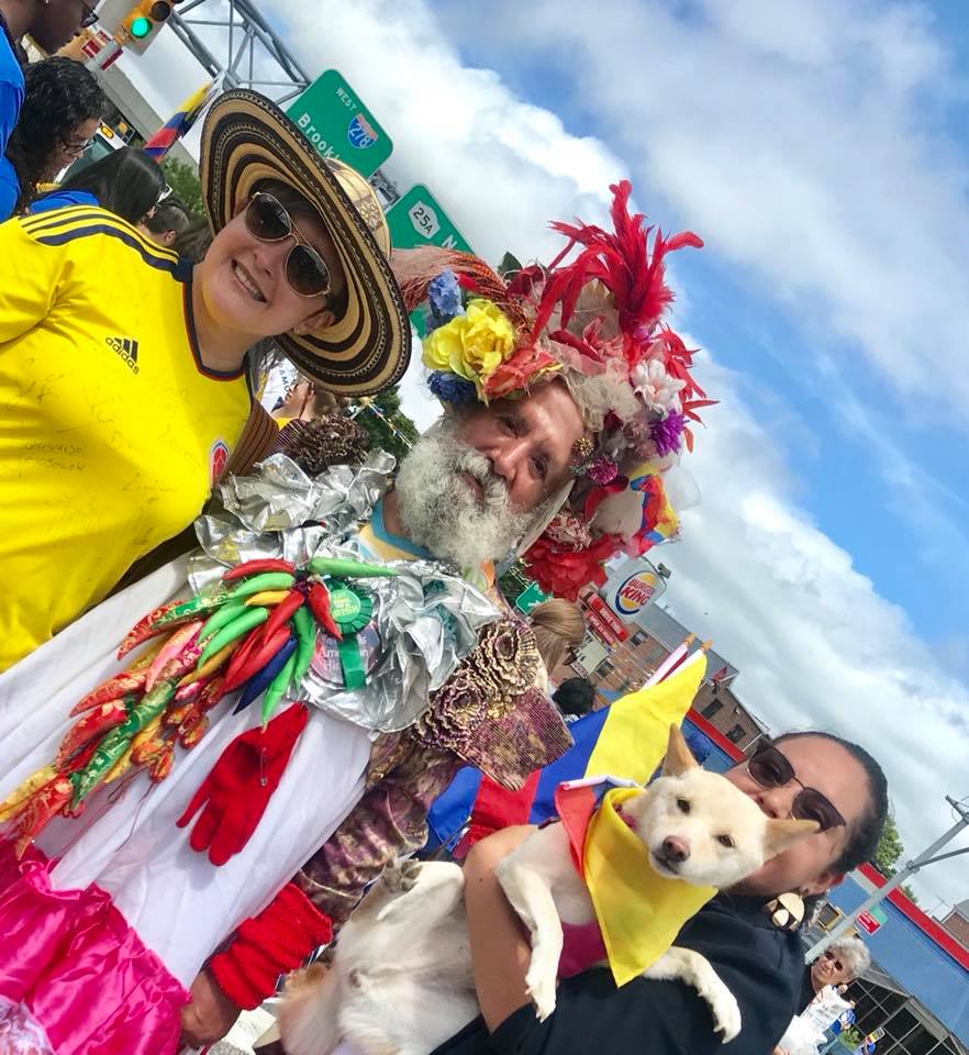 cosme_sokolof's tweet photo. #MsColombia I will always remember you as a joyful person in the neighborhood. I loved growing up in #jacksonheights and being able to see you bring jubilation to everyone you came across. May you rest in peace. https://t.co/pBAeTeEFPV