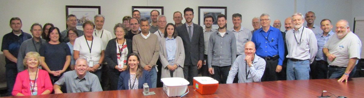 LeonardoDRSnews's tweet photo. Congratulations to our Automatic Deployable Flight Recorder team on the delivery of the first fully functional test unit. #deployablerecorders #innovation @ICAO #ANC13 https://t.co/XSy1bsKvsP