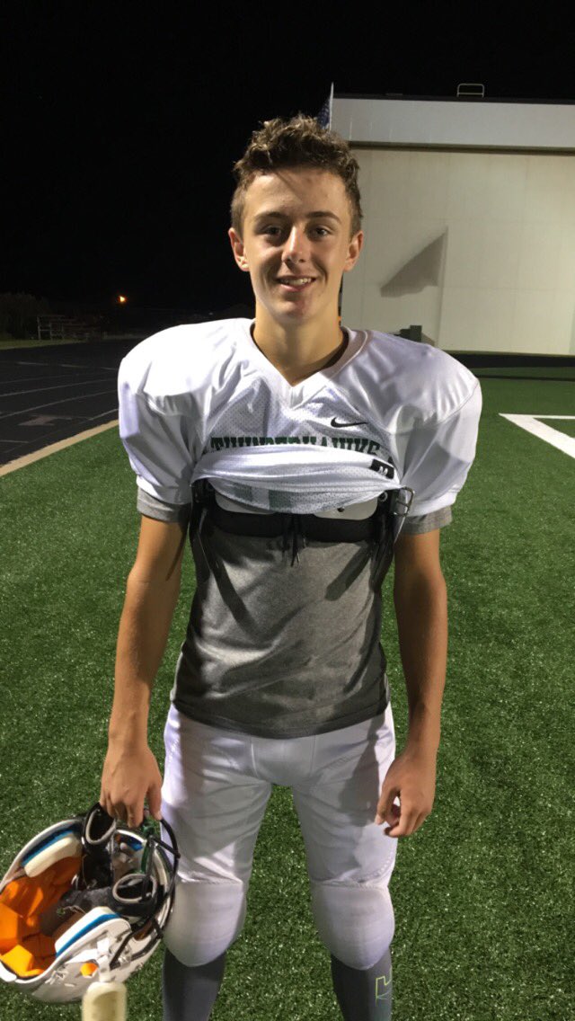 Hooksdaddy21's tweet photo. GAMEDAY!!! @micahhooks21 and Heartland take on Summit tonight at 6pm at Santa Fe! Let’s go Thunderhawks! #16Rocks https://t.co/zTtBcWEBu2