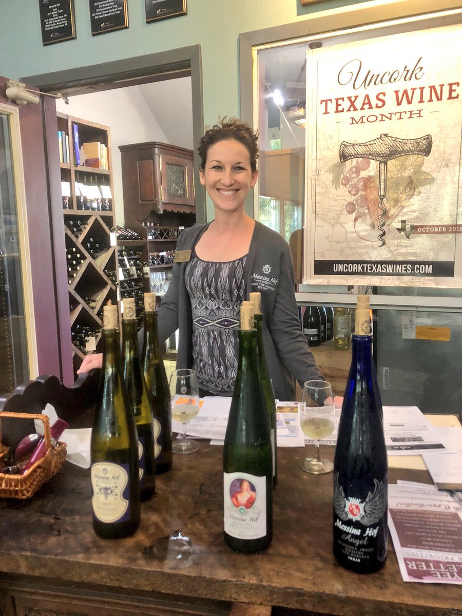 The staff is learning all about #Riesling today! #TXWine #MessinaHof