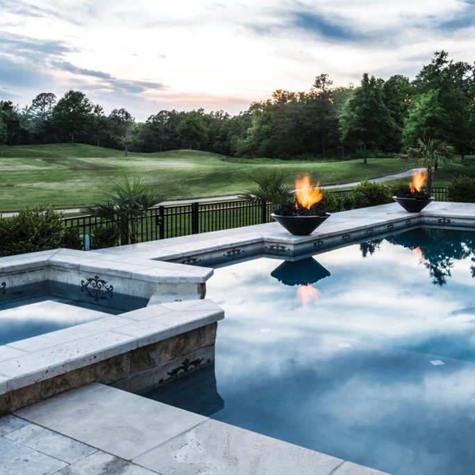 Luxurypoolsmag's tweet image. Elite Pools by Aloha took on the challenge of building gunite pools. They control nearly all phases of construction by completing them in-house, delivering top-quality, well-engineered pools. #luxurypool #customdesignedpool #outdoorliving #pooldesign #poolbuilder