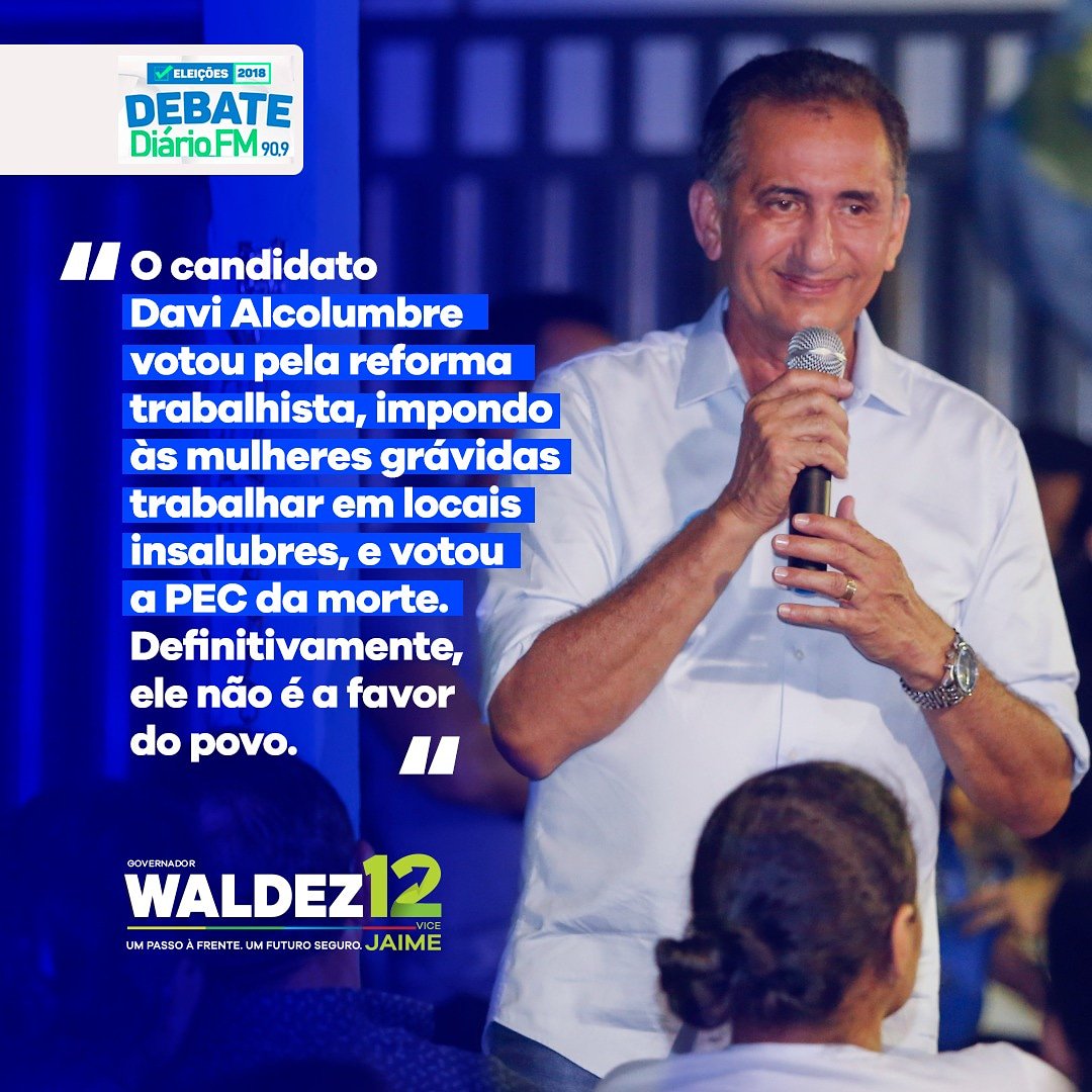 waldezoficial's tweet photo. #EquipeW12 #DebateDiarioFM https://t.co/OtFnydG3mN