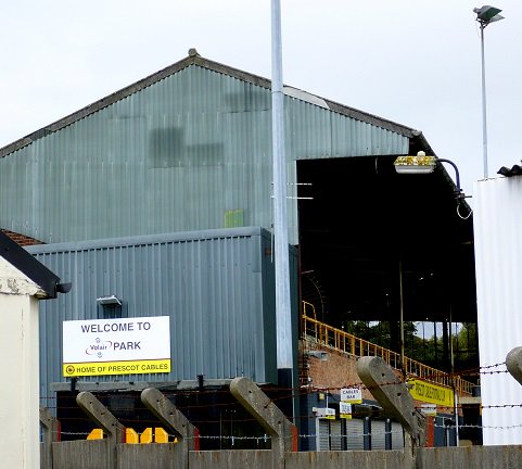 OfficialMikeFC's tweet photo. @PrescotCablesFC Always like to photograph a ground from a different perspective. On Monday it was turn of Volair Stadium home of #PrescotCablesFC who I hope to catch in action sometime soon... As per normal please share & use images as you wish #NonLeague #KeepinItReal #LetsGetPesky #FATrophy https://t.co/G4LrEKP2R7