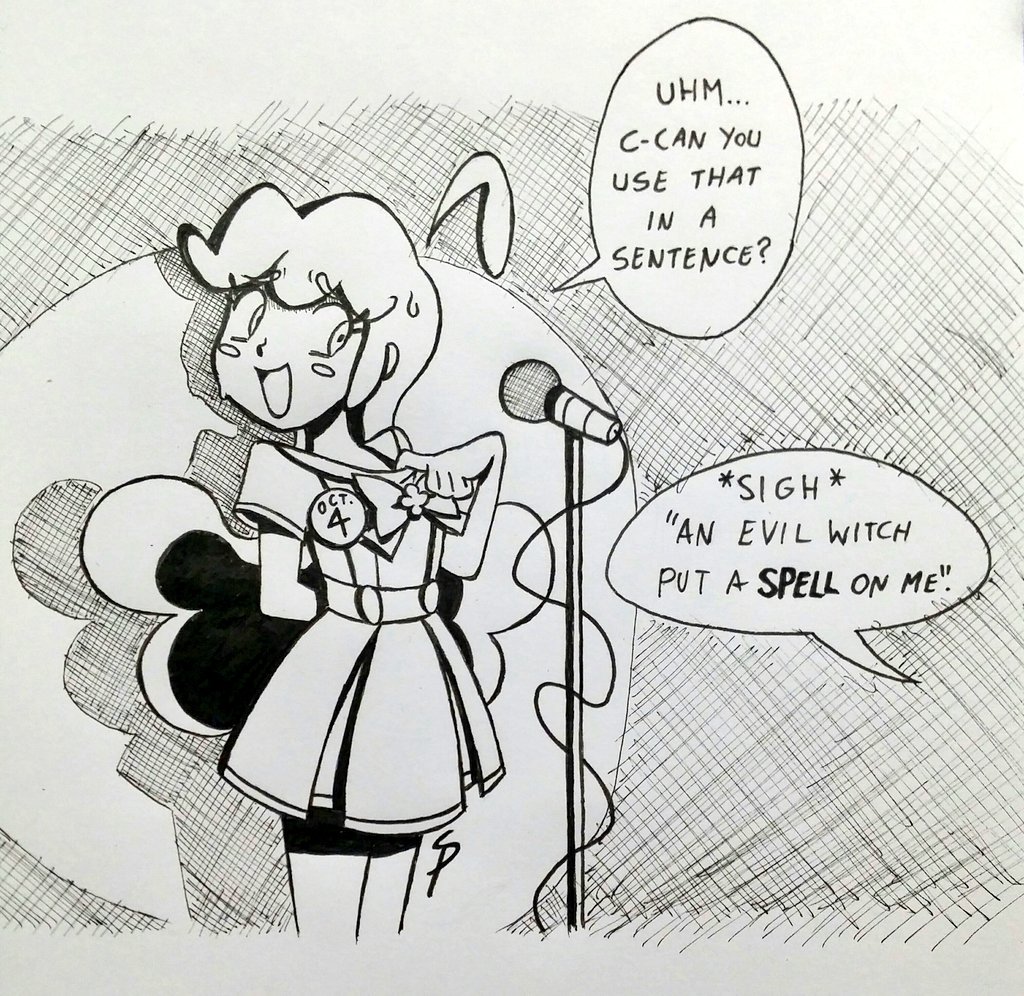 Day 4: Spell
#Inktober #Inktober2018 