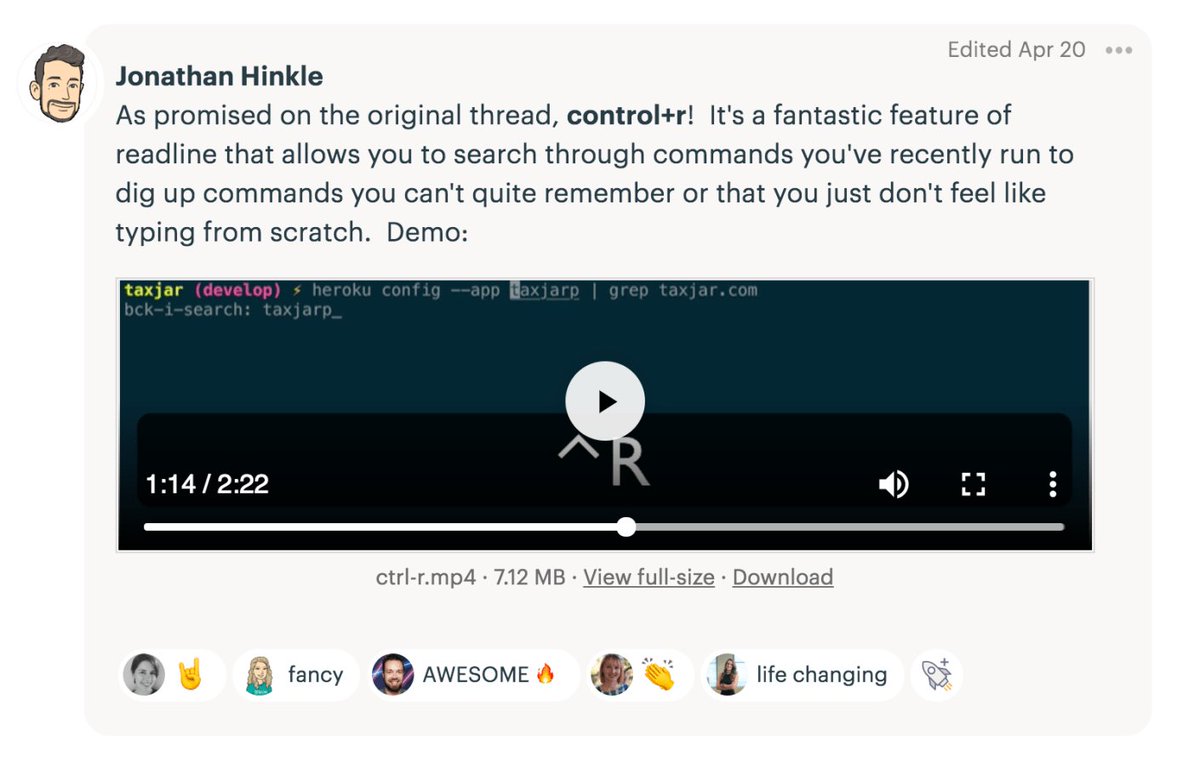 jakejohnson's tweet photo. How our talented software engineers do #remotework at @TaxJar every day using @basecamp! Proud to be part of such a great remote company https://t.co/o8auAELtDu https://t.co/fa6cKevpsN