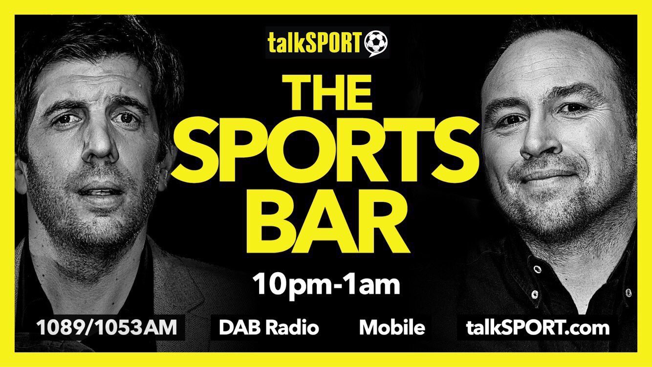 talkSPORT on Twitter "The Sports Bar is OPEN! AndyGoldstein05