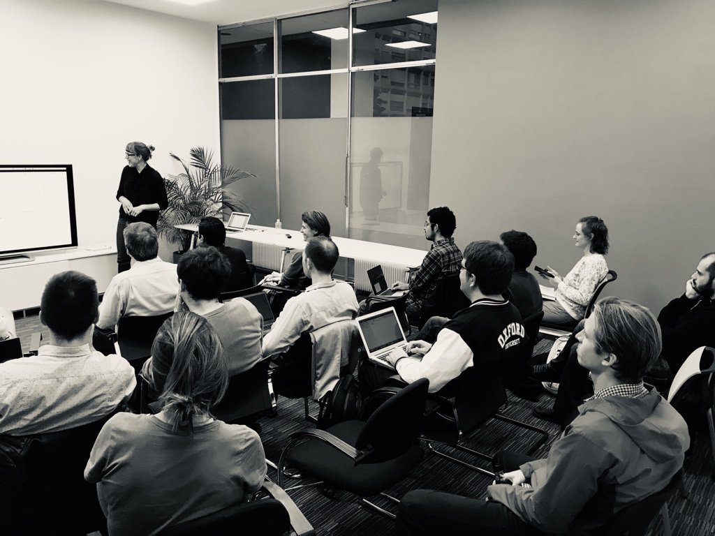 And this wraps up another Geneva RUG meetup! Thanks everyone for coming and especially <a href="/WeAreRLadies/">We are R-Ladies</a> <a href="/sinarueeger/">Sina Rüeger</a> for the awesome presentation on <a href="/rOpenSci/">rOpenSci</a> {drake} tonight 🙏! <a href="/RLadiesLausanne/">R-Ladies Lausanne</a> <a href="/epfl_exts/">EPFL Extension School</a> #rstats