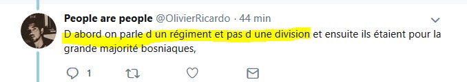 Yves946778's tweet photo. @OlivierRicardo @OlivierMannoni @Aearonel @passengeralive @Enthoven_R @RokhayaDiallo "d'abord on parle d'un régiment, pas d'une division"...😂😂😂😂
#TryAgainDude https://t.co/Hww9W4J6Gp