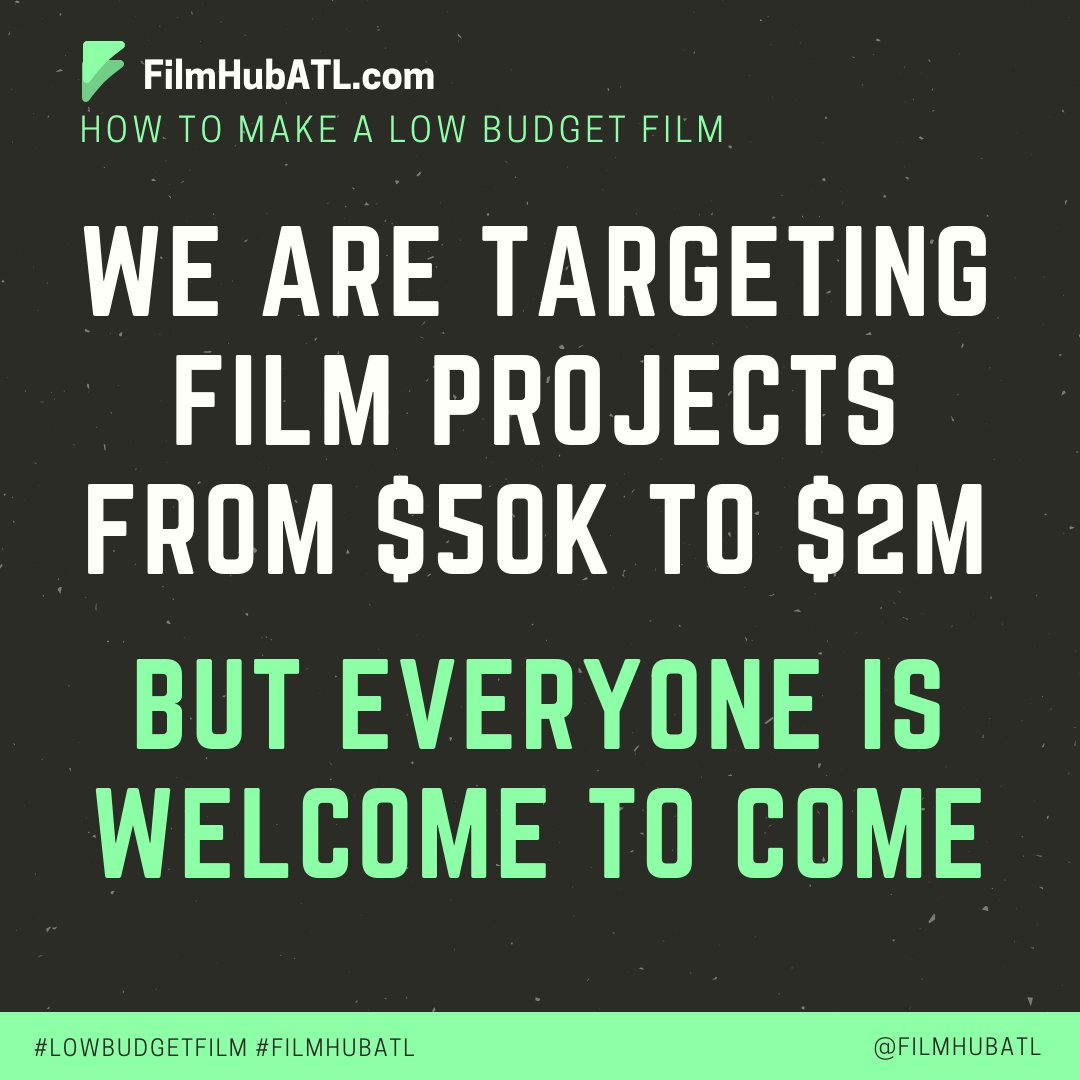 Premier group of filmmakers share secretes about shooting low budget film that has can to break out. Limited seats. eventbrite.com/e/how-to-shoot… #LowBudgetFilm #FilmHubATL #Atlanta #film #filmmaking #indiefilm #scriptwriting #lowbudgetfilm #director #saeinstitute #horrorfilm #sfx #vr