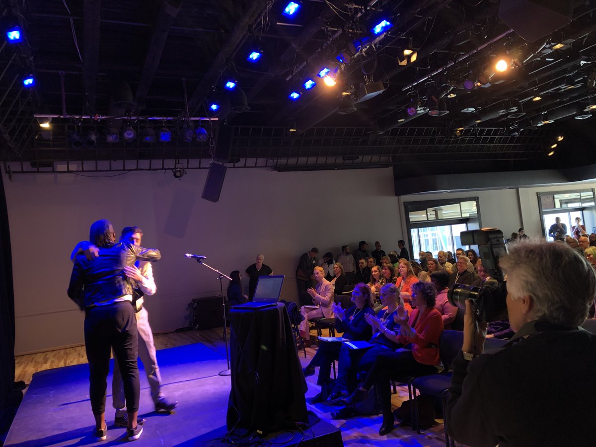 Jacob_Frey's tweet photo. For 5 years now, @annapoetic has inspired so many in MPLS with her leadership w/the annual #TransEquitySummit. This year was special - her 1st year attending as Council Vice President. She brought down the house. https://t.co/EB9o9EhAMK
