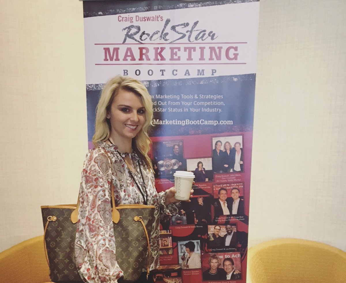 LSteele_17's tweet photo. So excited to attend #rockstarmarketingbootcamp this October having just started my own business #cascadeconsultations ! Thank you for sharing your brilliance @CraigDuswalt https://t.co/lN0pj4pemw
