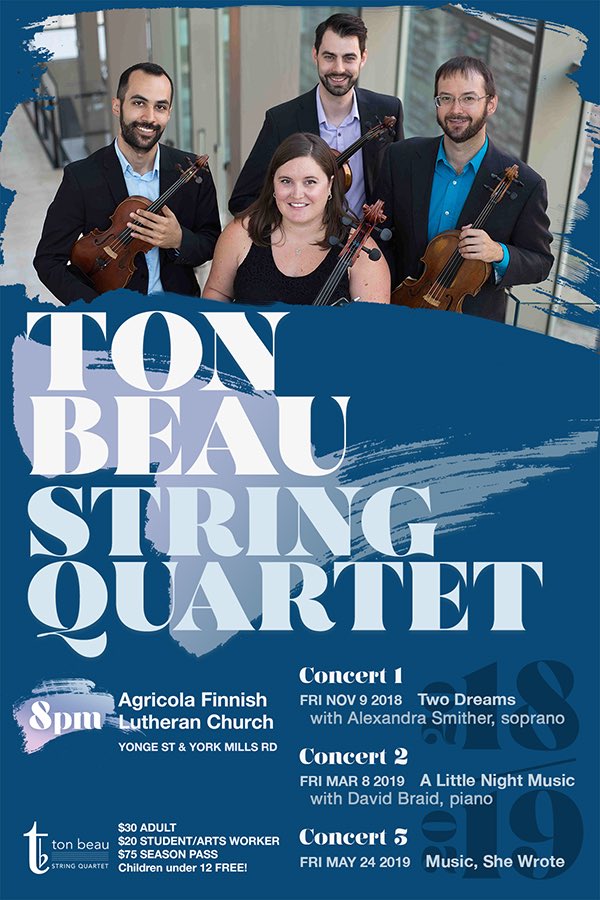 Announcing our 2018-2019 season. Come join us!