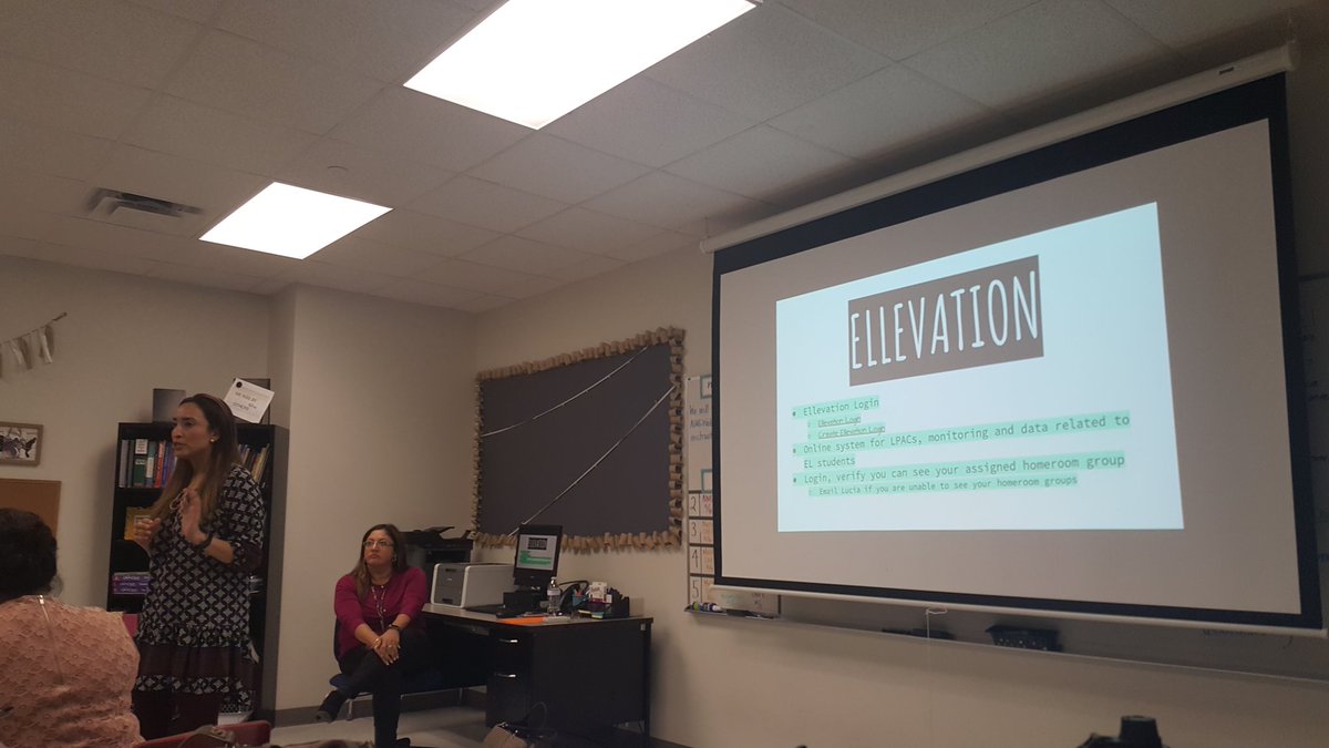 HCISDMLLs's tweet image. Ms. Nerio and Ms. Sedillo, @lynnsedillo1 are ROCKING @sciencehallsuns 1st dual language vertical team meeting! They covered looking individual student data, #ELLevation &amp;amp; TX Assessment Data Portal! #100PercentHaysCISD #dlhays #HCISDPrideBeginsWithYou #buildingcapacity