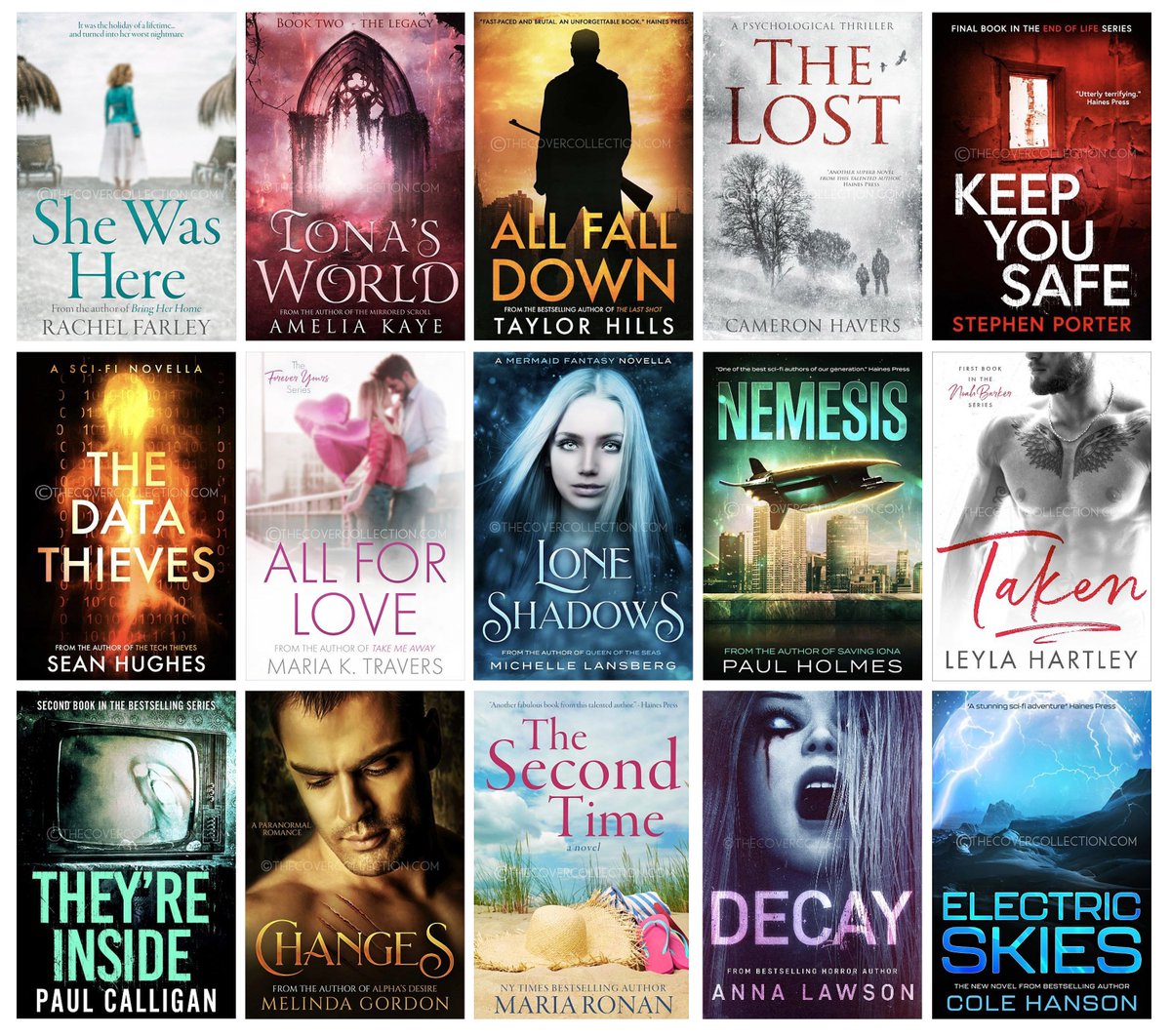 Are you an indie author? Need a great book cover? We work with some of Amazon's bestsellers! thecovercollection.com #selfpublishing #indieauthors #writing