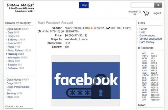 Datos de Facebook a la venta en #Deep_Web dlvr.it/QmKd9T