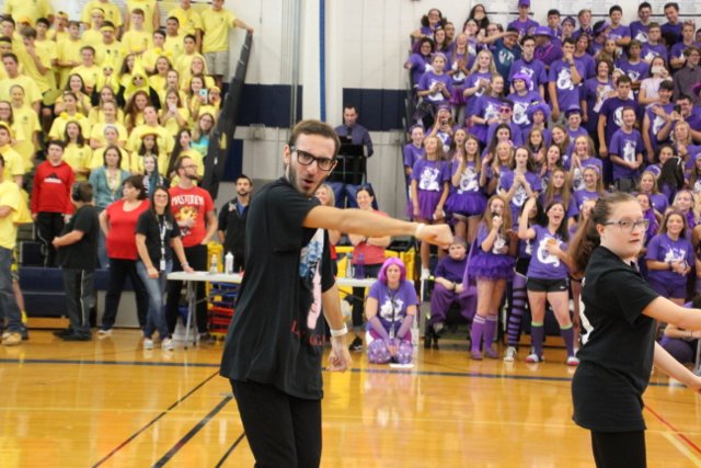 WCSDProud's tweet photo. @ThomasTitans had a rockin' pep rally! #tonsofenergy #gladibroughtmyearplugs https://t.co/BSIFbDrTnL