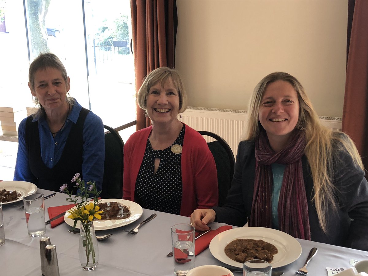 CambridgeFedWI's tweet photo. Really enjoyable literary lunch today. Great food and a very entertaining speaker. Thank you @nicolaupsonbook https://t.co/JVQ02MOU21