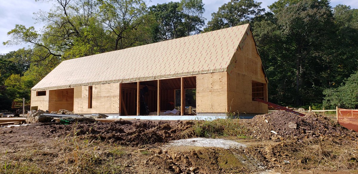 Sheathing+ <a href="/TylerArboretum/">Tyler Arboretum</a> #ediblegarden #dogtrot #oneroomschoolhouse <a href="/Ludowici1888/">Ludowici</a> <a href="/cvmnext/">CVMNEXT Construction</a>
