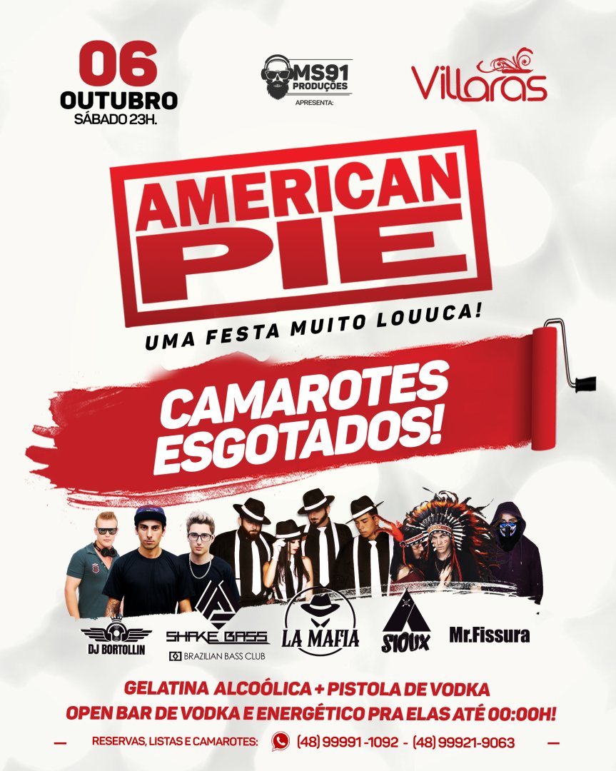 Scariottee's tweet photo. Os Camarotes Esgotaram mas a lista bônus ainda ta disponível! 🔥🔥
Chaaama 📲 (48) 999911092

#msproduçõesproduziu #bummm #maisumaqueexplodiu https://t.co/RdUy0OZRAW