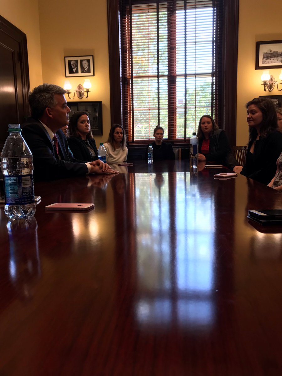 ACLUofColorado's tweet photo. Colorado: Your calls are working. After hours of waiting outside his office, @SenCoryGardner finally met with his constituents. These brave Coloradans looked him in the eye and shared their truth. And now he needs to hear from you. Keep calling his office: 202-224-5941 https://t.co/Yc8bEez99H
