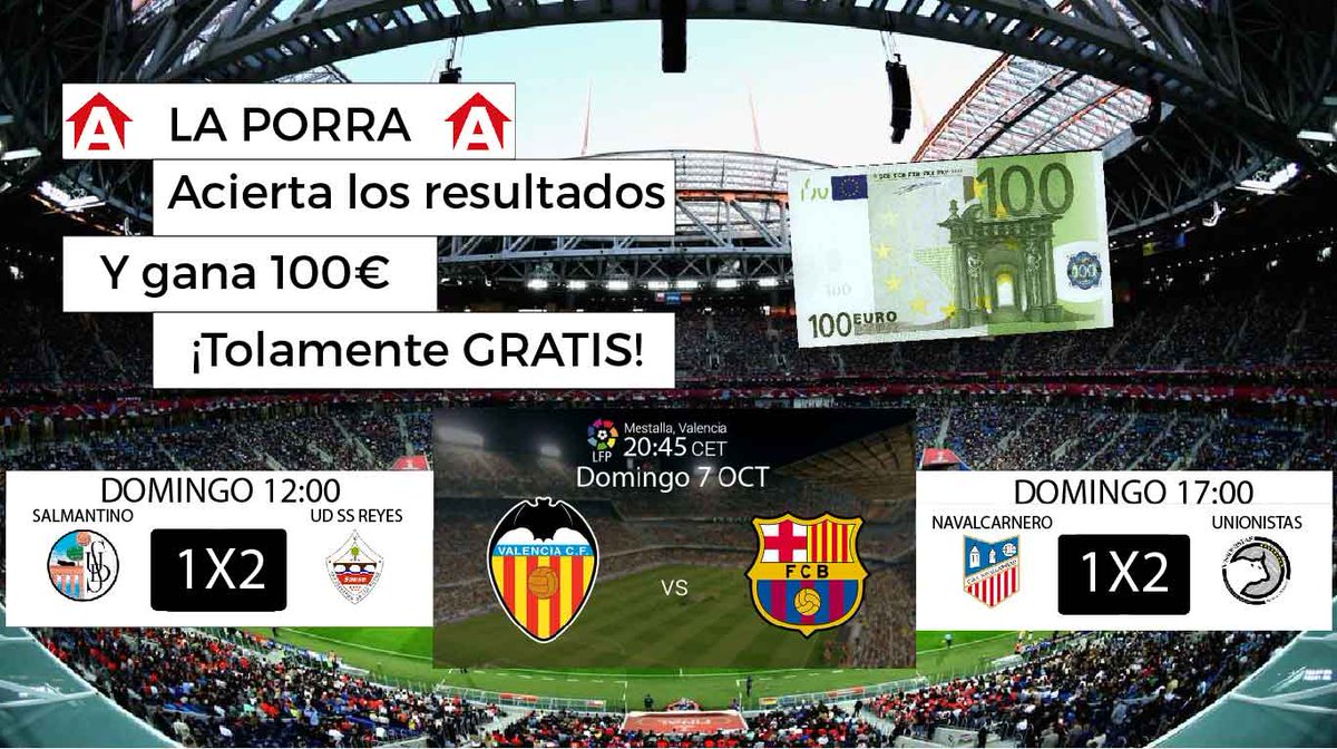 LCDApostador's tweet photo. 📢📢📢 Ya podeis jugar la porra para este fin de semana‼️Resultado exacto del partido de Primera, al 1X2 a los dos de Segunda B y un buen RT 😉 Este fin de semana tiene que salir 🤦‍♂️ Se nos están acumulando premios que tenmos preparados para después de la porra.¡¡¡A POR ELLA!!! 👊 https://t.co/LwNBCJS0lz