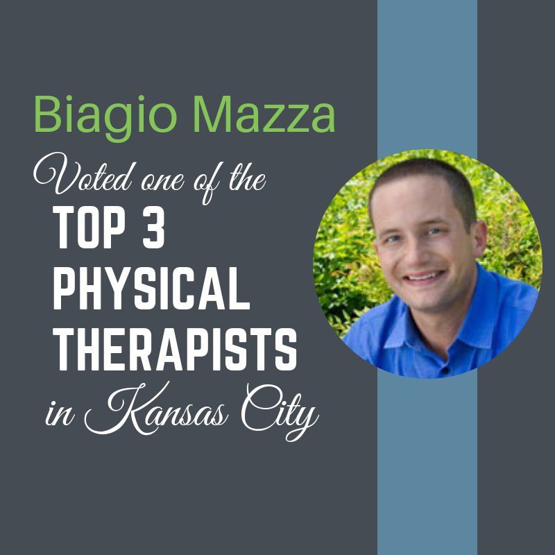 ElitePTKC's tweet photo. Join us in congratulating our very own, Biagio Mazza, for being voted one of the top 3 best physical therapists in Kansas City!

Check it out:
https://t.co/ySWUO6OHtb https://t.co/e5ULpU3YDD