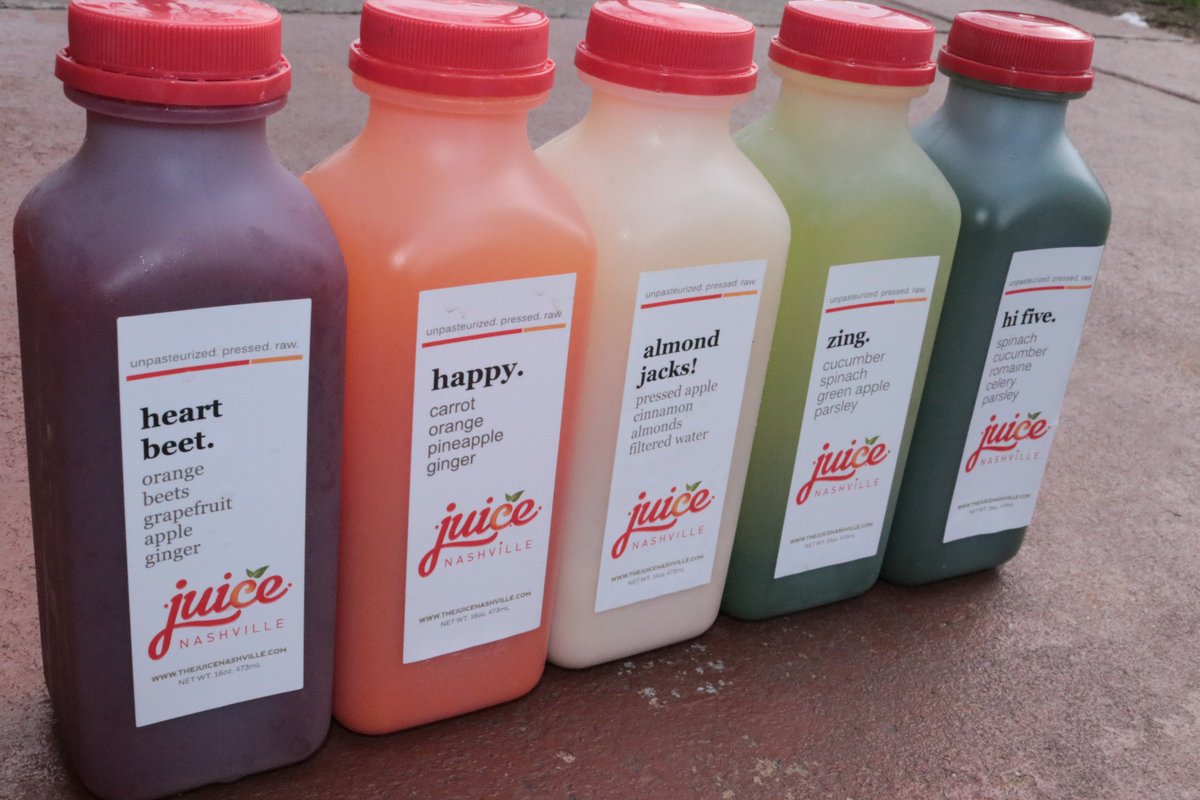 All the colors, all the fun! ❤️ 💚 💜 💛 💙 Juice Nashville knows how to brighten up your day 😄 #juicenashville #nashvillejuice