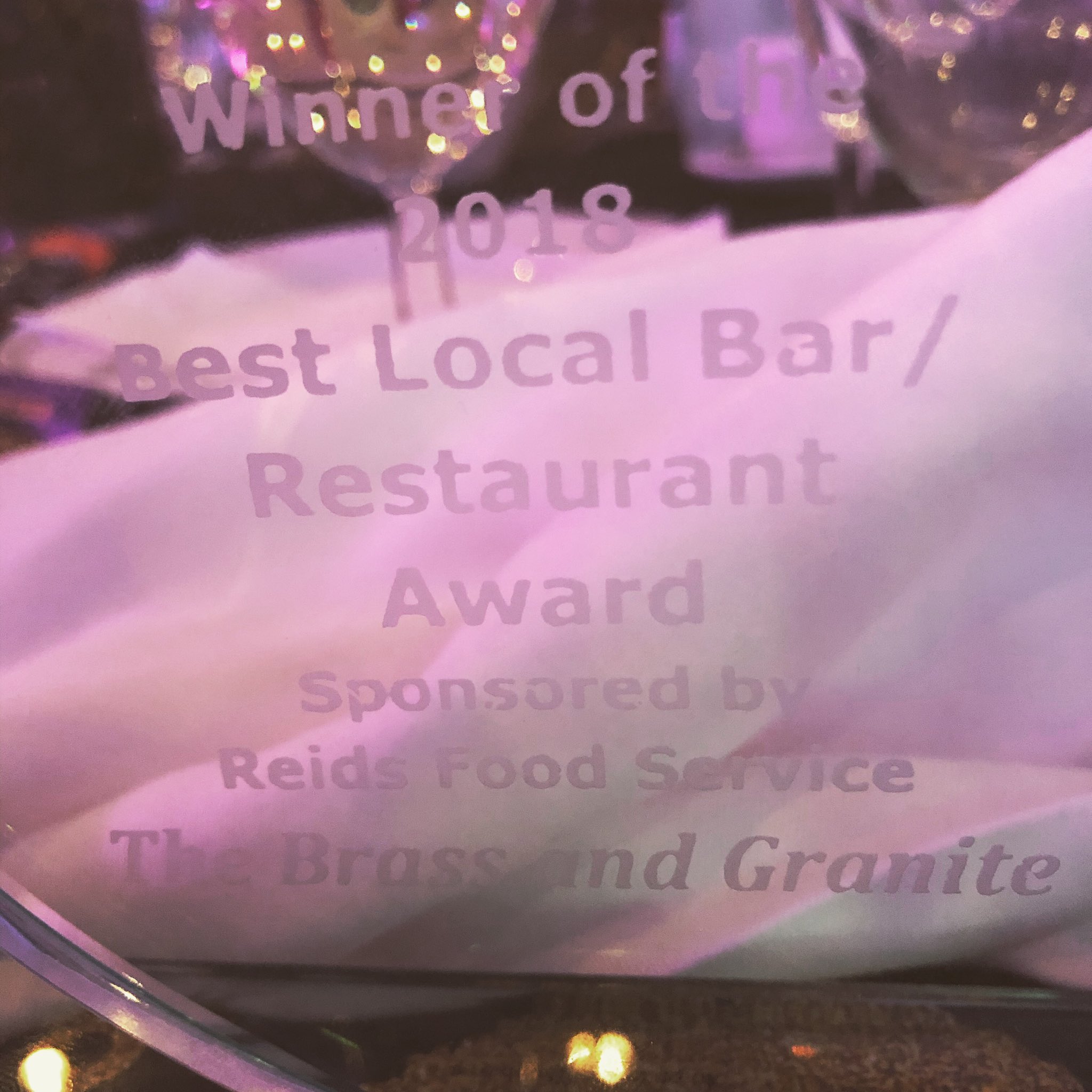 Brass and Granite on Twitter "A great team effort from the Brass and