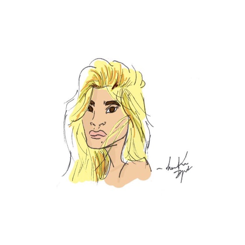 KirkDeveyckDraw's tweet photo. #twitterportrait This WEEK : 

- JUSTINE MAE BITICON
- LIL PERU
- MLMA 
- KODAK BLACK https://t.co/jWi1cUGiSs