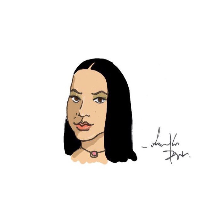 KirkDeveyckDraw's tweet photo. #twitterportrait This WEEK : 

- JUSTINE MAE BITICON
- LIL PERU
- MLMA 
- KODAK BLACK https://t.co/jWi1cUGiSs