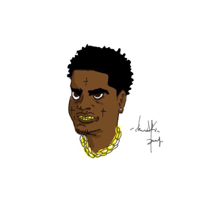 KirkDeveyckDraw's tweet photo. #twitterportrait This WEEK : 

- JUSTINE MAE BITICON
- LIL PERU
- MLMA 
- KODAK BLACK https://t.co/jWi1cUGiSs
