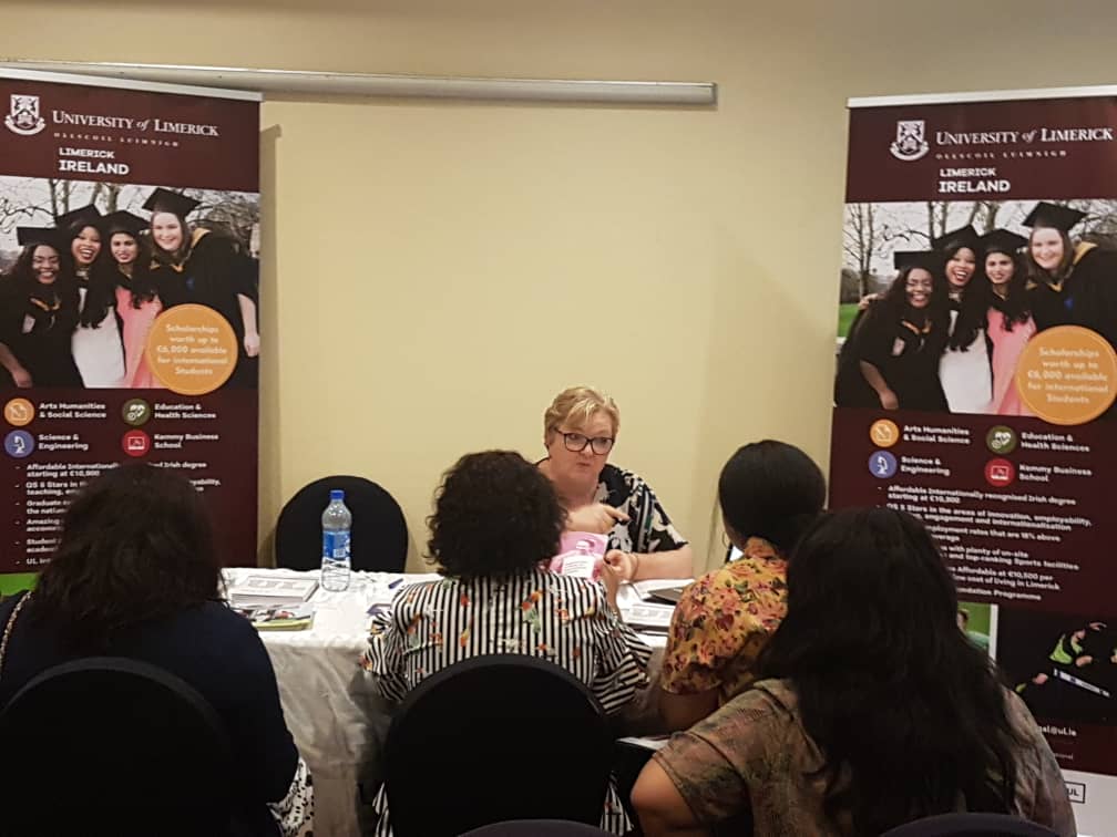 GhanaIreland's tweet photo. @UL  in Abuja today at the education fair https://t.co/kgiwlXKV1d