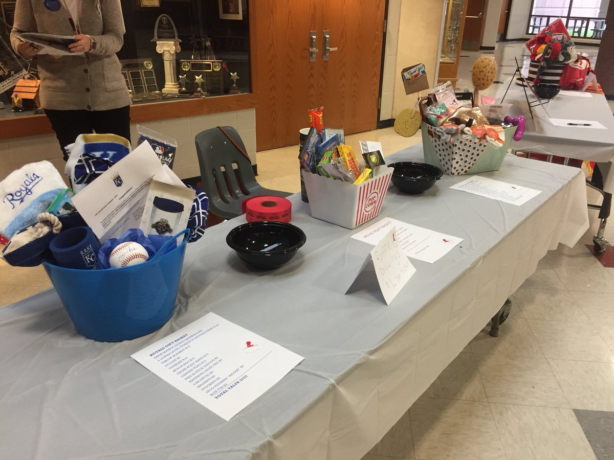 NorthBroncoVB's tweet photo. We're set up and ready to go for our St. Jude's gameday!! Come out and support your volleyball and a good cause! Super awesome raffle too! #TeamUpForStJudes https://t.co/EU1A0Z2CcJ