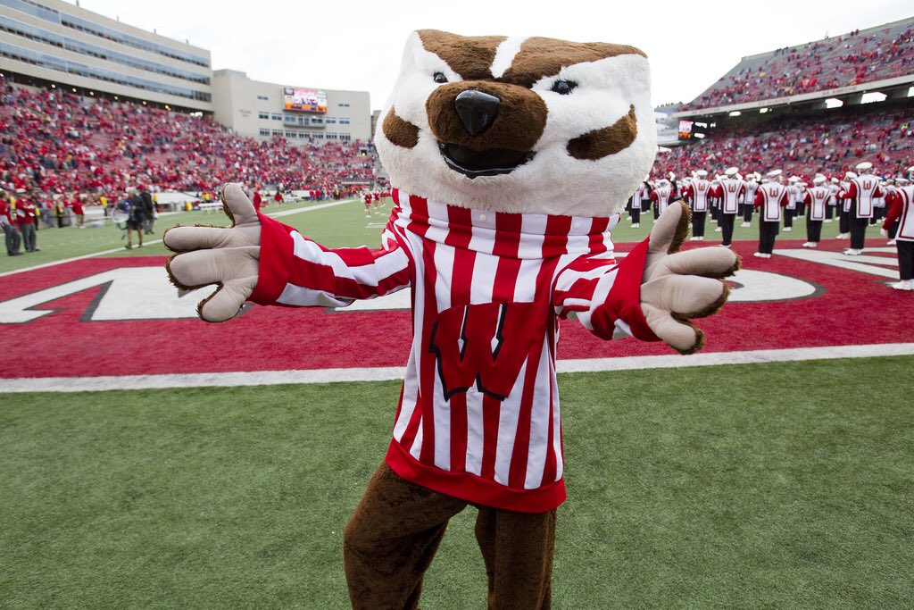 BEST COLLEGE MASCOT
~ Final 4 ~

RT - Iowa
Fav - Wisconsin 

#BracketBattles
