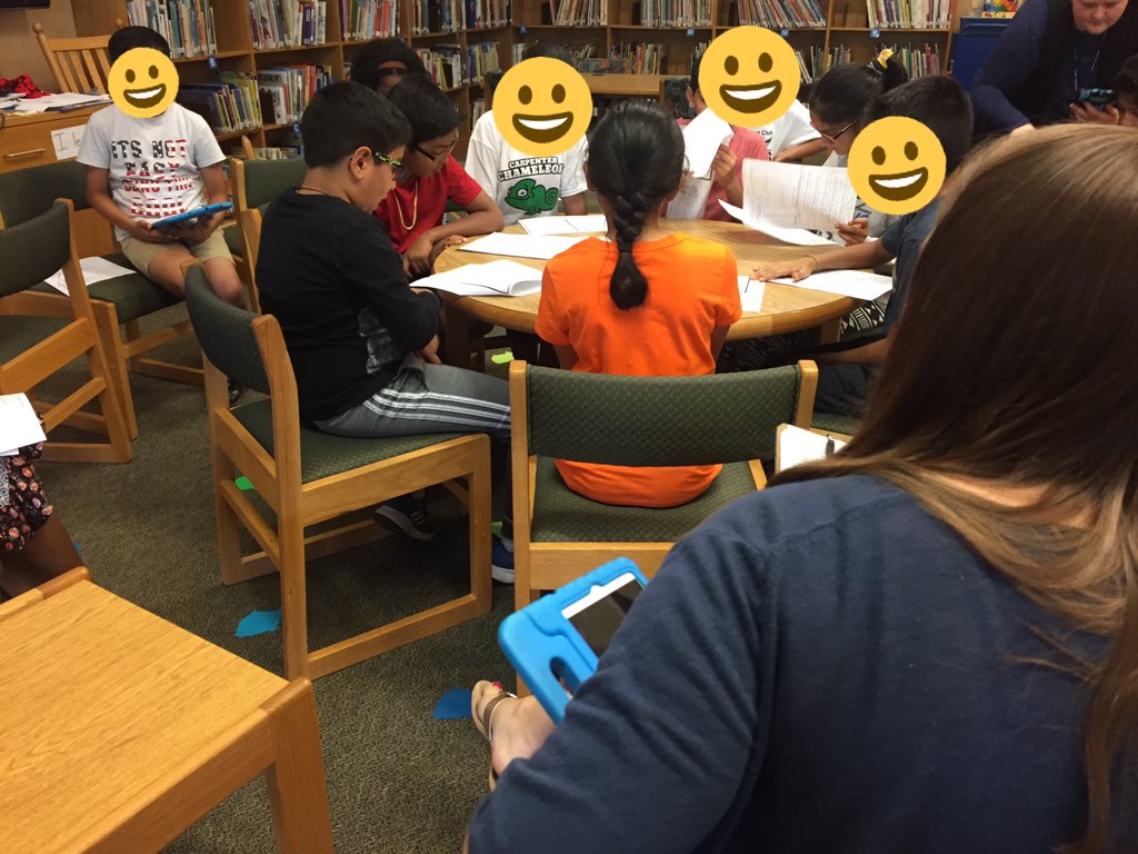 CedarForkES's tweet photo. 5th grade Socratic Seminars in action!! Thanks Ms. Hensler, Ms. Nelson and Ms. Thompson! https://t.co/BN0AhR458D